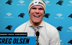 Greg Olsen says that Cam Newton was the best thing to happen to his career