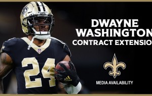 Saints RB Dwayne Washington Talks Contract Extension