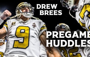Drew Brees Pregame Huddle Compilation | New Orleans Saints