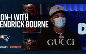 Kendrick Bourne is 'ready to get to work' | 1-on-1 (New England Patriots)