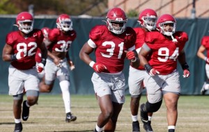 Watch Alabama football practice: Bryce Young, Paul Tyson, William Anderson