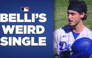 Home Run? Single? Out? Cody Bellinger has confusing hit for Dodgers!