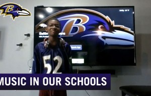 Marching Ravens, Baltimore Symphony Orchestra and Local Students Perform Ravens Fight Song