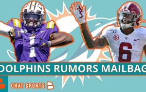 Dolphins Rumors: Ja’Marr Chase vs. DeVonta Smith, Draft Targets At No. 6 + Trade Down Again? | Q&A