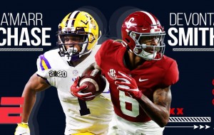 DeVonta Smith and Ja'Marr Chase are each worthy of a top-5 NFL draft pick | Top Prospects