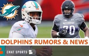 Miami Dolphins Rumors: Tua Tagovailoa Expectations From Byron Jones + Drafting Rashawn Slater At #6?