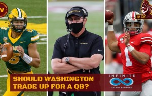 Should The Washington Football Team Trade Up For QB in the First Round