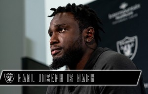 Karl Joseph Is Back in the Silver and Black | Highlights