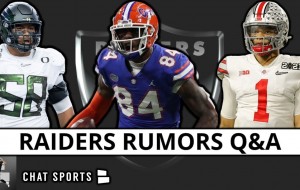 Raiders Rumors Mailbag: Trade Up For Penei Sewell? Draft Justin Fields Or Kyle Pitts If They Fall?