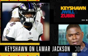 Keyshawn reacts to Lamar Jackson playing pickup football: He should be wrapped in bubble wrap!