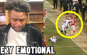 WATCH: Bengals Defensive End Gets Emotional in Post-Game Interview After Game-Changing Late Hit Penalty